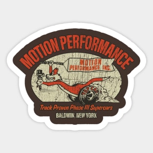 Motion Performance Supercars Sticker